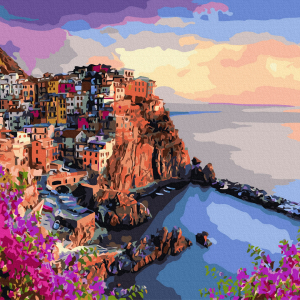 Pictura pe numere-Peisaj Amalfi